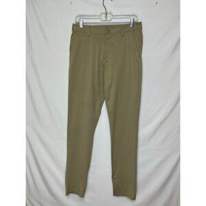 Rhone Men’s 30 Tan Commuter Slim Fit Stretch Chino Pants Business Casual Office